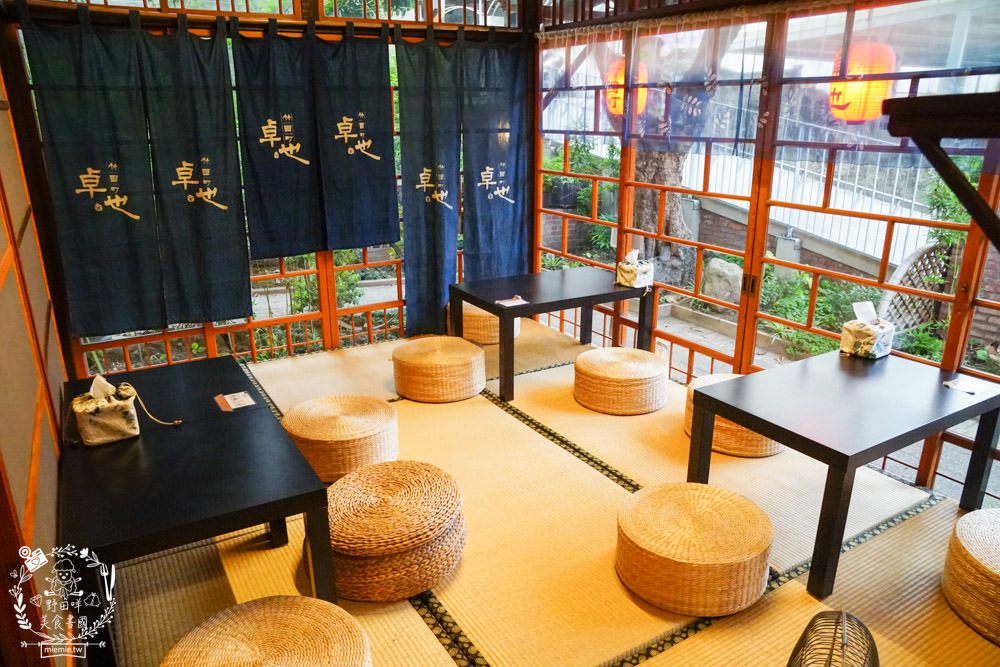 卓也竹園町|隱藏在台南巷弄超好拍的京都風日式老屋!昭和10年前台南州職員宿舍的老宅改造成景觀餐廳!