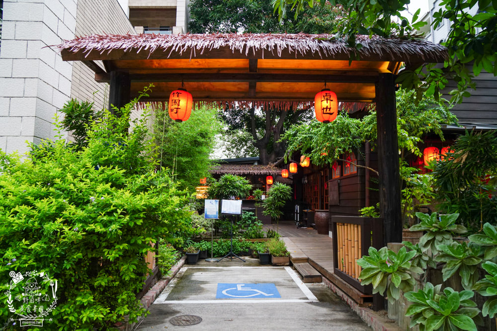 卓也竹園町|隱藏在台南巷弄超好拍的京都風日式老屋!昭和10年前台南州職員宿舍的老宅改造成景觀餐廳!