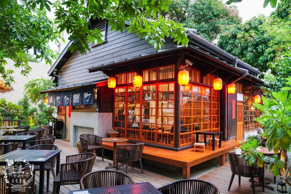 卓也竹園町|隱藏在台南巷弄超好拍的京都風日式老屋!昭和10年前台南州職員宿舍的老宅改造成景觀餐廳!
