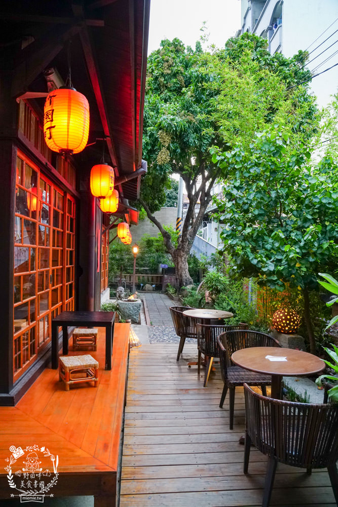 卓也竹園町|隱藏在台南巷弄超好拍的京都風日式老屋!昭和10年前台南州職員宿舍的老宅改造成景觀餐廳!