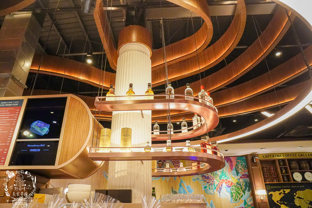 高雄[卡啡那咖啡文濱店]文山特區極美的奢華咖啡廳|古典英倫風彷彿走在歐洲街頭