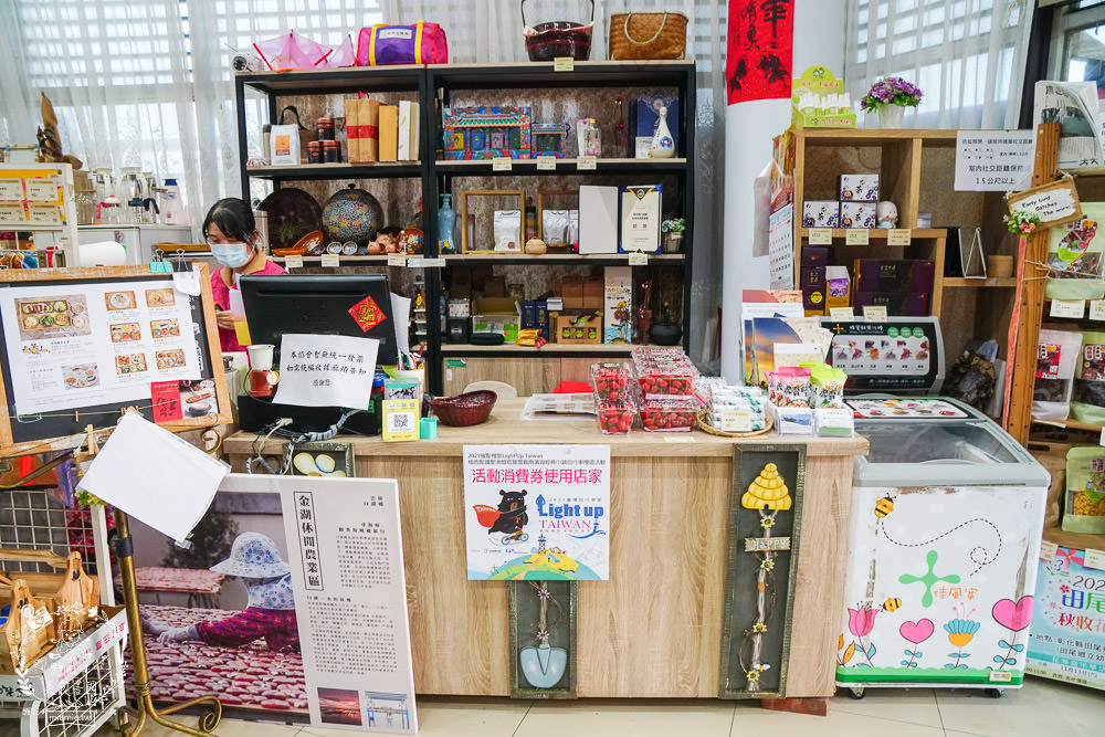 雲林口湖遊客中心|超豐盛合菜+甘苦人午餐/綠意盎然的優美景點/免費租借腳踏車
