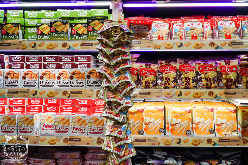 台灣首店唐吉訶德DON DON DONKI西門店24小時營業!生魚片促銷超便宜!日本零食買到購物籃滿出來~