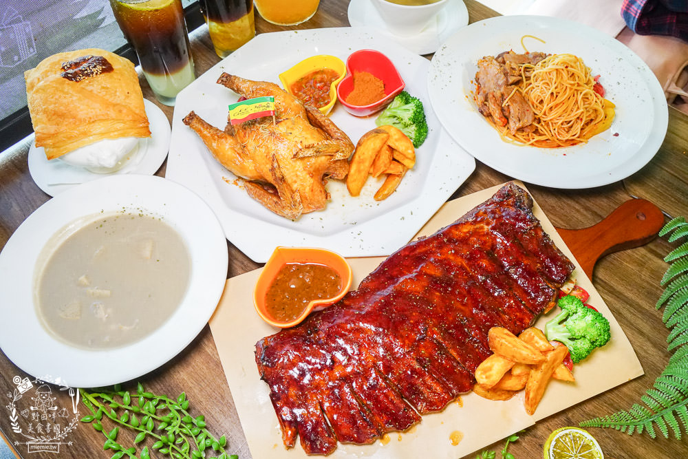 高雄[喬義思窯烤手作廚房]超人氣烤全雞+炙烤豬肋排銷魂美味!熔岩起司披薩牽絲牽到天邊惹?