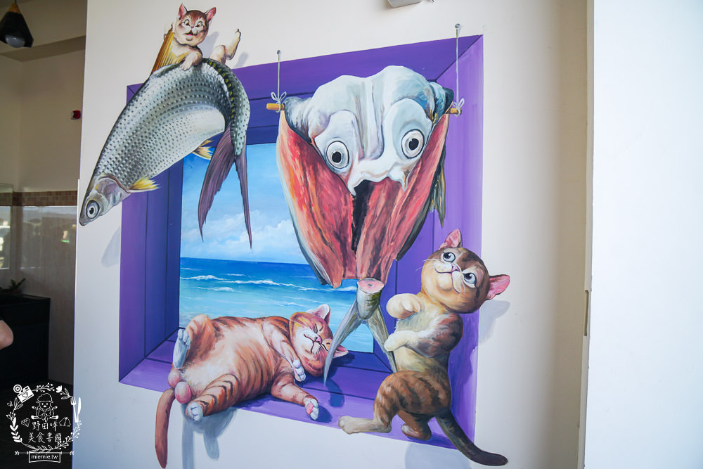 布袋景點[好美里3D彩繪村]嘉義獨一無二隱藏版彩繪村!超KUSO彩繪讓人拍到忘我?