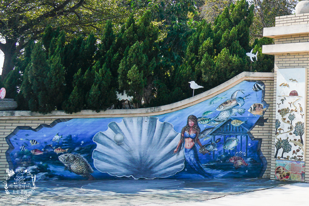 布袋景點[好美里3D彩繪村]嘉義獨一無二隱藏版彩繪村!超KUSO彩繪讓人拍到忘我?