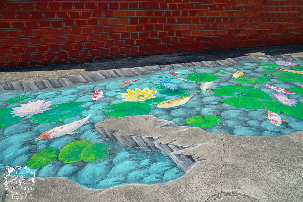 布袋景點[好美里3D彩繪村]嘉義獨一無二隱藏版彩繪村!超KUSO彩繪讓人拍到忘我?