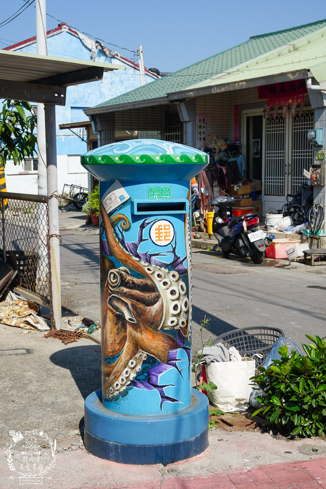 布袋景點[好美里3D彩繪村]嘉義獨一無二隱藏版彩繪村!超KUSO彩繪讓人拍到忘我?