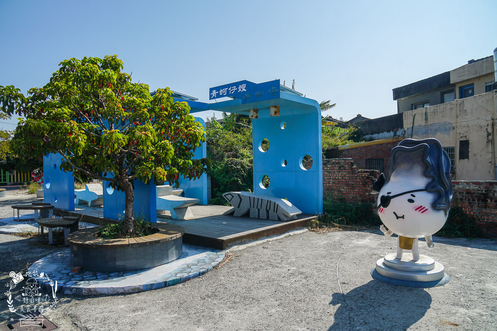 布袋景點[好美里3D彩繪村]嘉義獨一無二隱藏版彩繪村!超KUSO彩繪讓人拍到忘我?