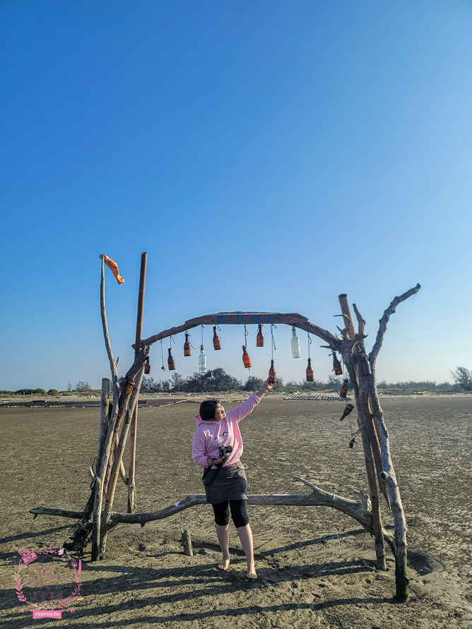 嘉義布袋景點[海上巴士&蛋糕沙灘]踏上無人島玩樂拍熱門IG網美照!還有船上烤鮮蚵鮮蝦?