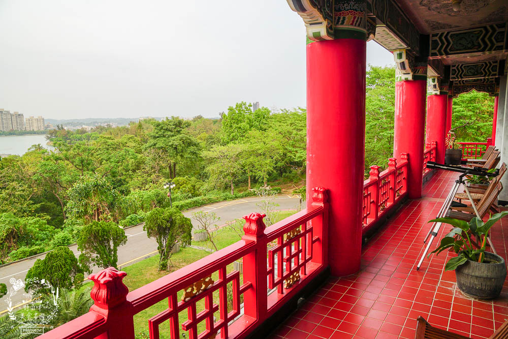 高雄[圓山大飯店秘境咖啡廳]超古香古色的宮廷甜點下午茶!綠意盎然的180° 視野景觀餐廳!
