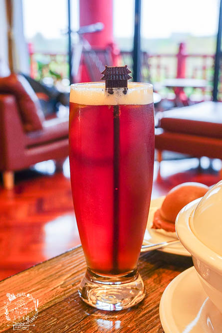 高雄[圓山大飯店秘境咖啡廳]超古香古色的宮廷甜點下午茶!綠意盎然的180° 視野景觀餐廳!