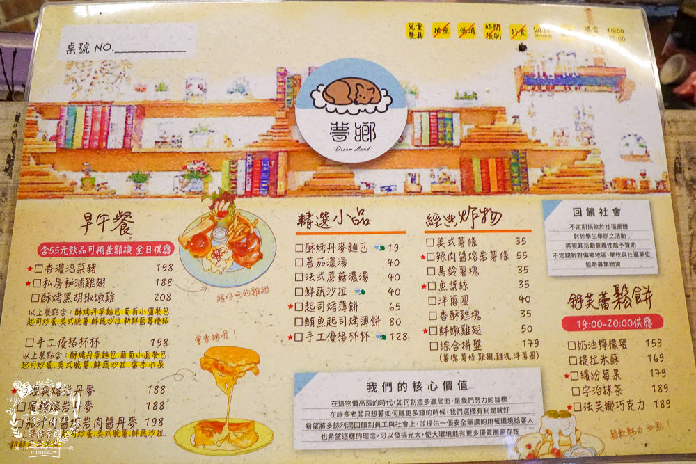 高雄[夢鄉Dream Land]文山特區超好拍照的溫馨網美餐廳x舒芙蕾甜點超療癒