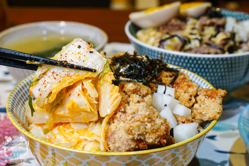高雄[好食丼興中店]超平價丼飯加量不加價!銷魂豬排丼+香濃起司超犯規!