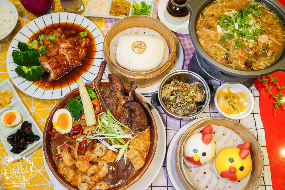 高雄[好飯遇所楠梓店]傳承總舖師30年的辦桌手藝!單身狗居然也能吃辦桌菜?霸氣的戰斧豬湘川麻奶麵銷魂推薦!