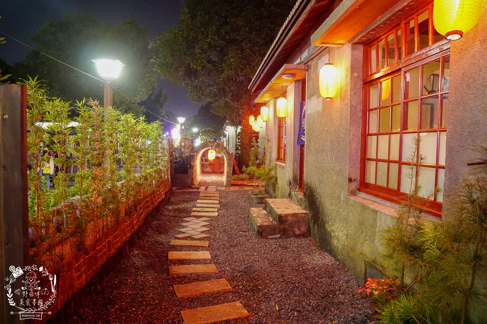 屏東[如煙人文餐酒館]隱藏在勝利星村超好拍的日式居酒屋?彷彿走進華燈初上的拍攝場景?