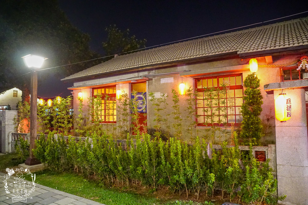 屏東[如煙人文餐酒館]隱藏在勝利星村超好拍的日式居酒屋?彷彿走進華燈初上的拍攝場景?