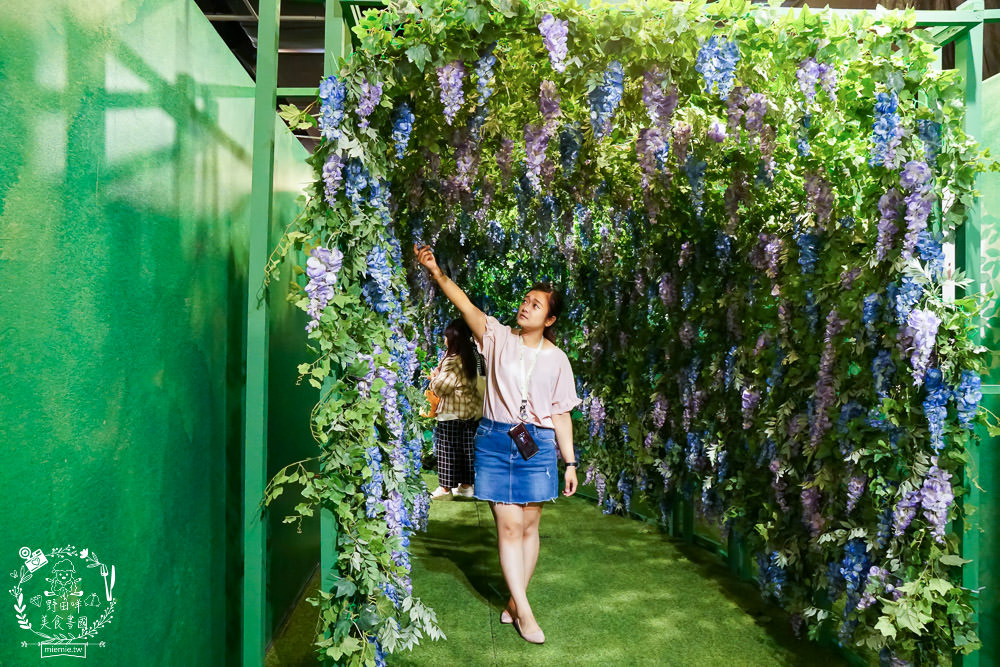 高雄免費展覽[小熊學校的花漾樂園]粉色旋轉咖啡杯+繽紛花海超好拍照!