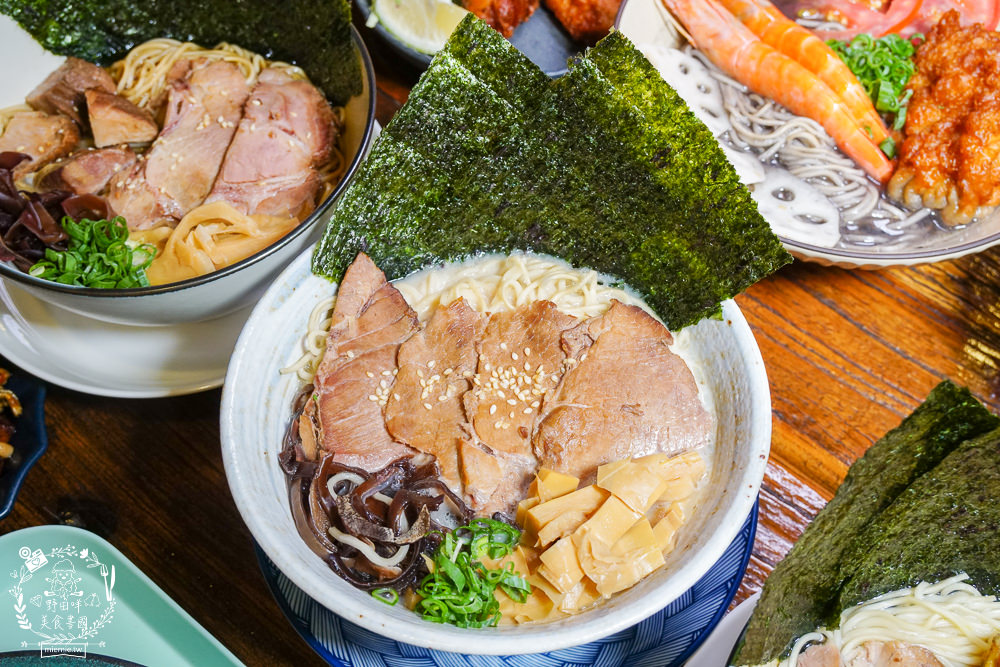 山禾堂拉麵|高雄高CP值的平價拉麵最低只要150元起!一個人也能吃很飽的高雄拉麵!