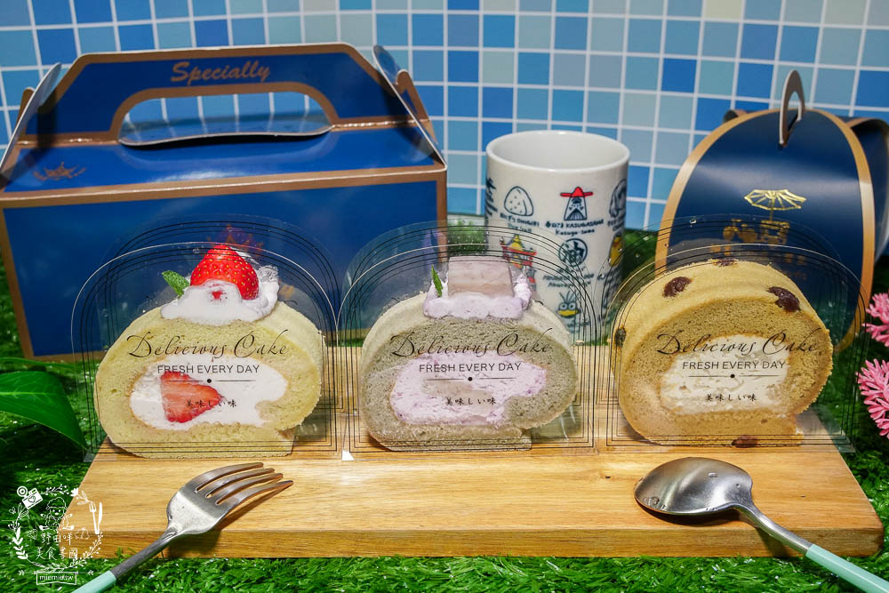 高雄[巧匠的餐車]每天限量的低糖生乳捲!居然品質超好的日本歐牧純生鮮奶油?