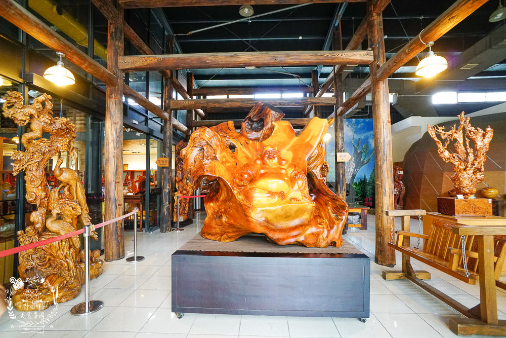 嘉義景點推薦[希諾奇台灣檜木博物館]免費欣賞壯觀的雕刻藝術作品!