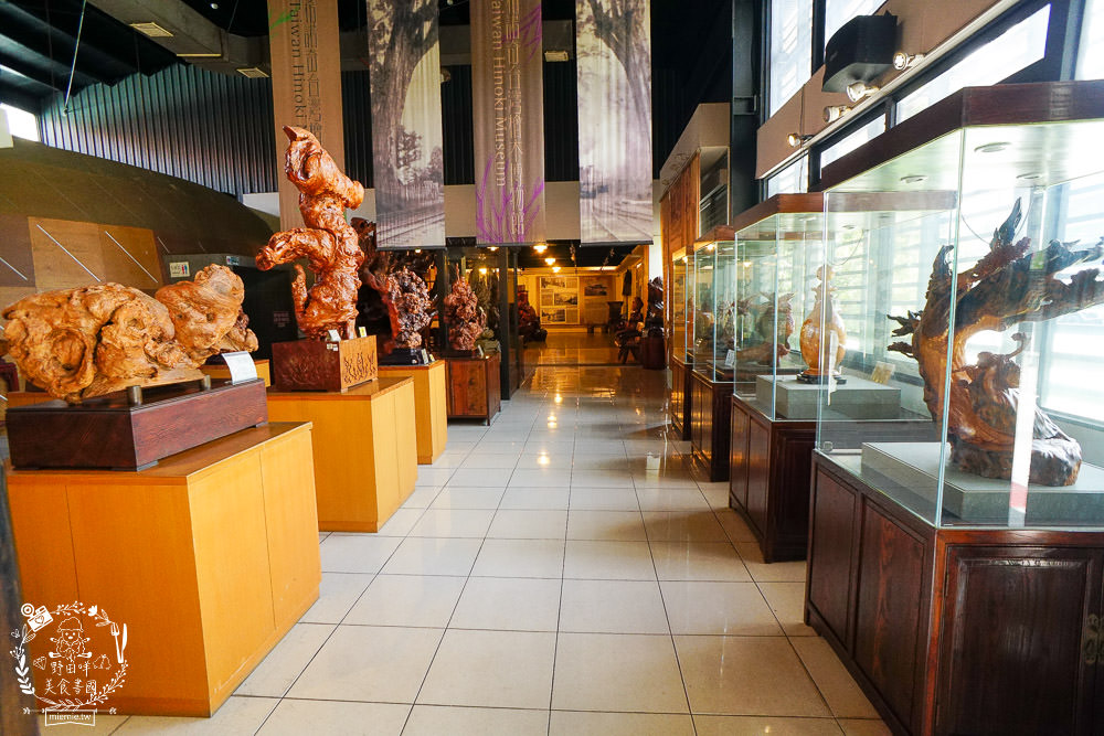嘉義景點推薦[希諾奇台灣檜木博物館]免費欣賞壯觀的雕刻藝術作品!