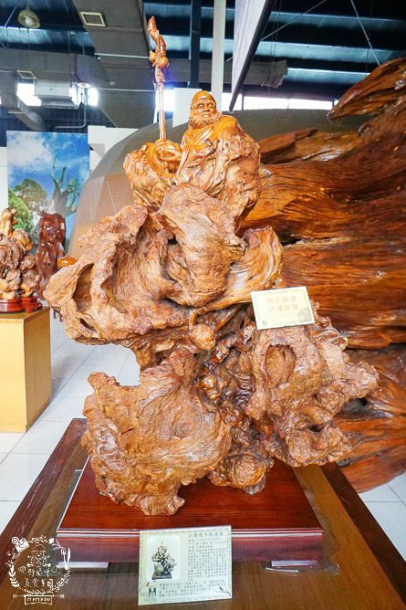 嘉義景點推薦[希諾奇台灣檜木博物館]免費欣賞壯觀的雕刻藝術作品!