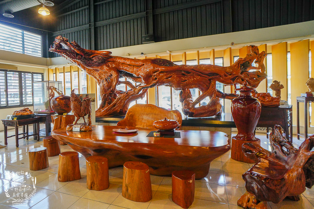 嘉義景點推薦[希諾奇台灣檜木博物館]免費欣賞壯觀的雕刻藝術作品!