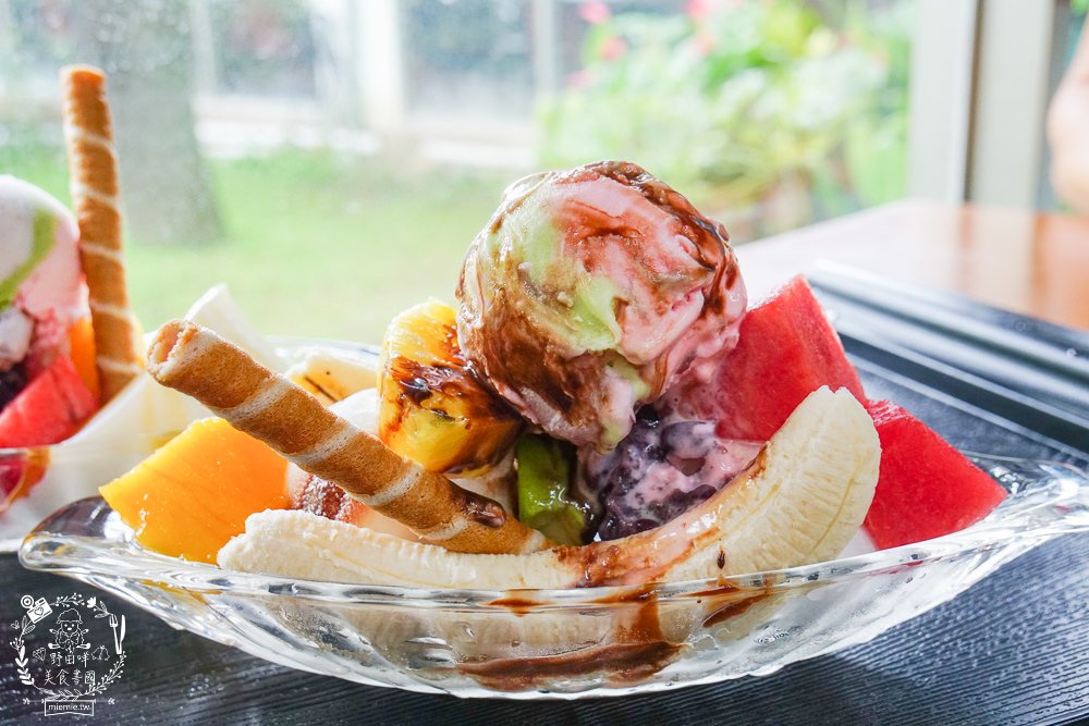 高雄[常美冰店魔法阿嬤的新家]隱藏在美濃別墅莊園的懷舊冰店!招牌冰跟香蕉冰在地人激推!