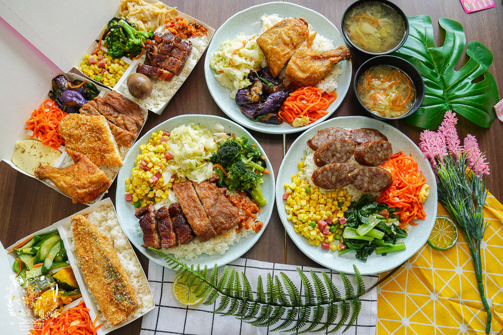 高雄便當推薦[御蕎園排骨飯]三民高CP值便當店!滷肉排骨雙拼人氣推薦!霸氣特餐超豐盛?