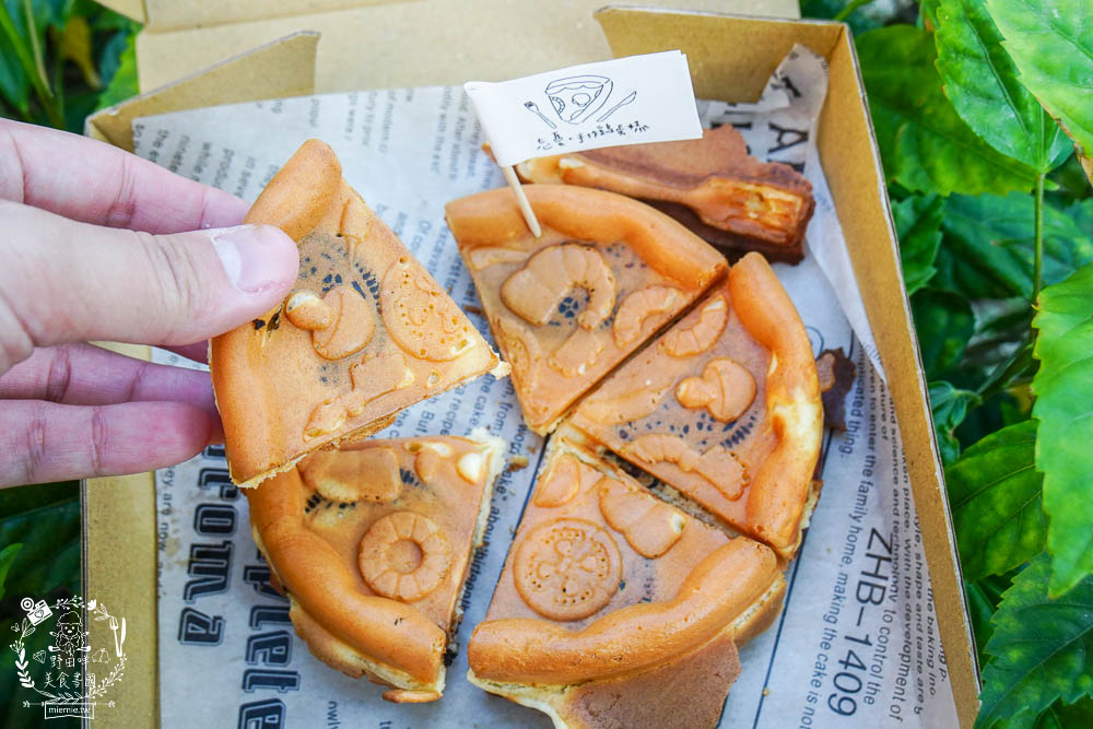 高雄[忘憂手作鷄蛋糕]超可愛的披薩造型雞蛋糕!盒裝雞蛋糕超特別der~