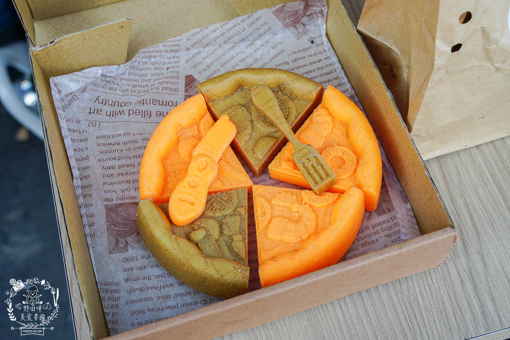 高雄[忘憂手作鷄蛋糕]超可愛的披薩造型雞蛋糕!盒裝雞蛋糕超特別der~