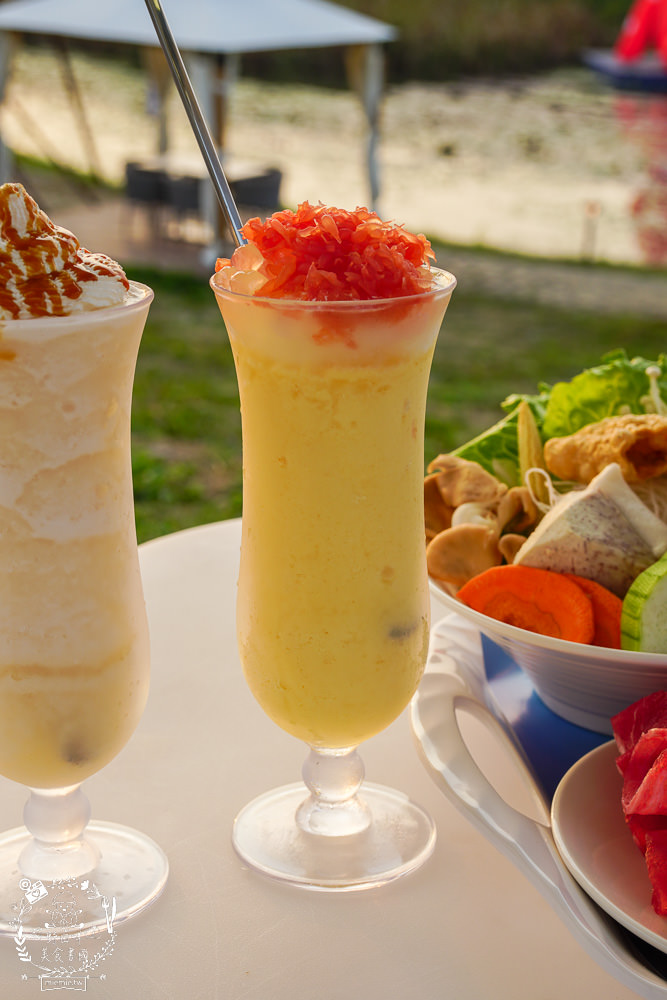 愛琴湖盼景觀咖啡餐廳|潮州鐵道園區內的夢幻景觀咖啡廳!超多兔兔花燈可以拍照打卡!