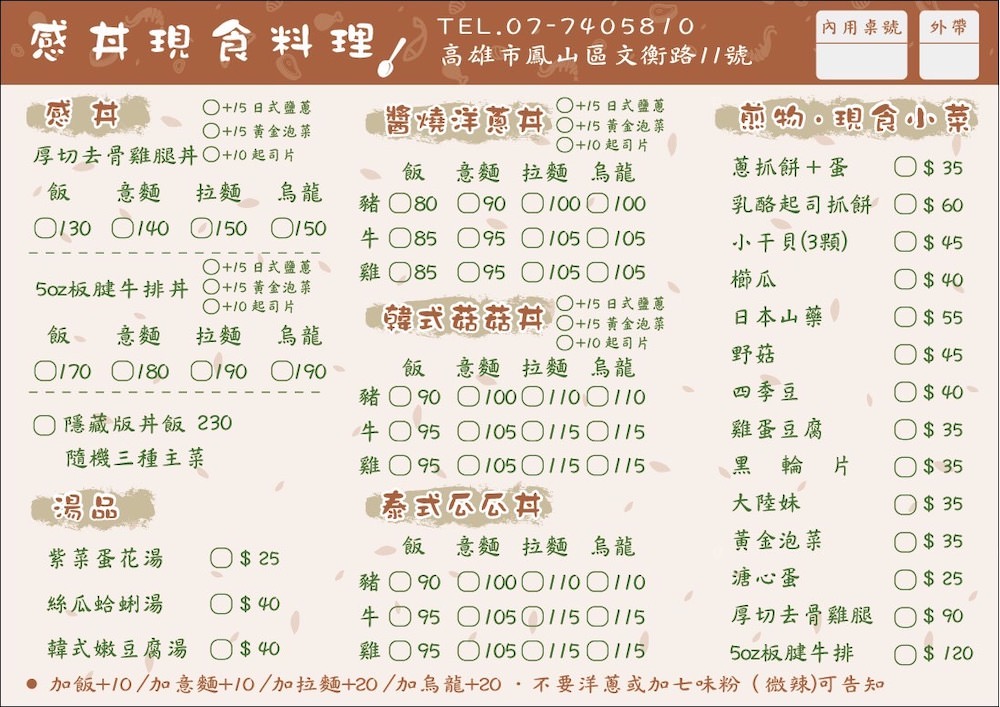高雄[感丼現食料理]鳳山火車站附近的超人氣高CP值丼飯!隱藏版丼飯澎湃推薦!鳳山美食推薦
