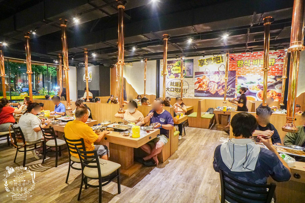 打爆豬韓式燒肉吃到飽|高雄CP值爆高的火烤兩吃到飽!最低309元可以吃到65以上選項?13種厚切肉片爽爽吃到飽! - 第5張圖 打爆豬韓式燒肉吃到飽|高雄CP值爆高的火烤兩吃到飽!最低309元可以吃到65以上選項?13種厚切肉片爽爽吃到飽!