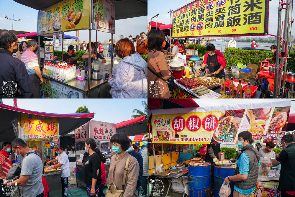 高雄[2025蓮池潭新春年街/左營萬年季美食]上百美食百貨玩樂攤位!吃喝玩樂一整天!