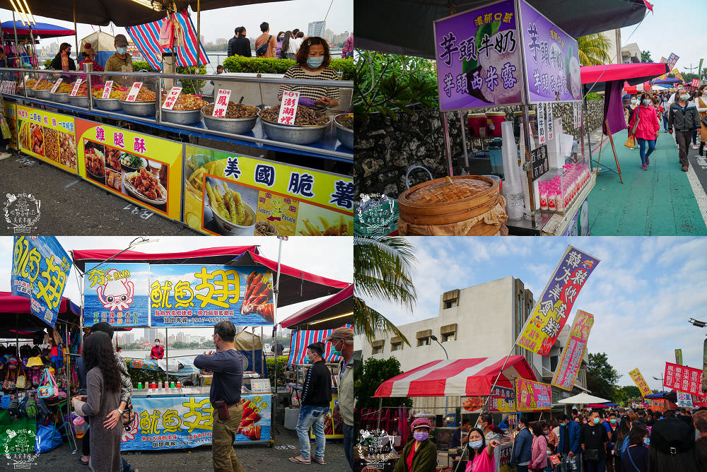 高雄[2025蓮池潭新春年街/左營萬年季美食]上百美食百貨玩樂攤位!吃喝玩樂一整天!