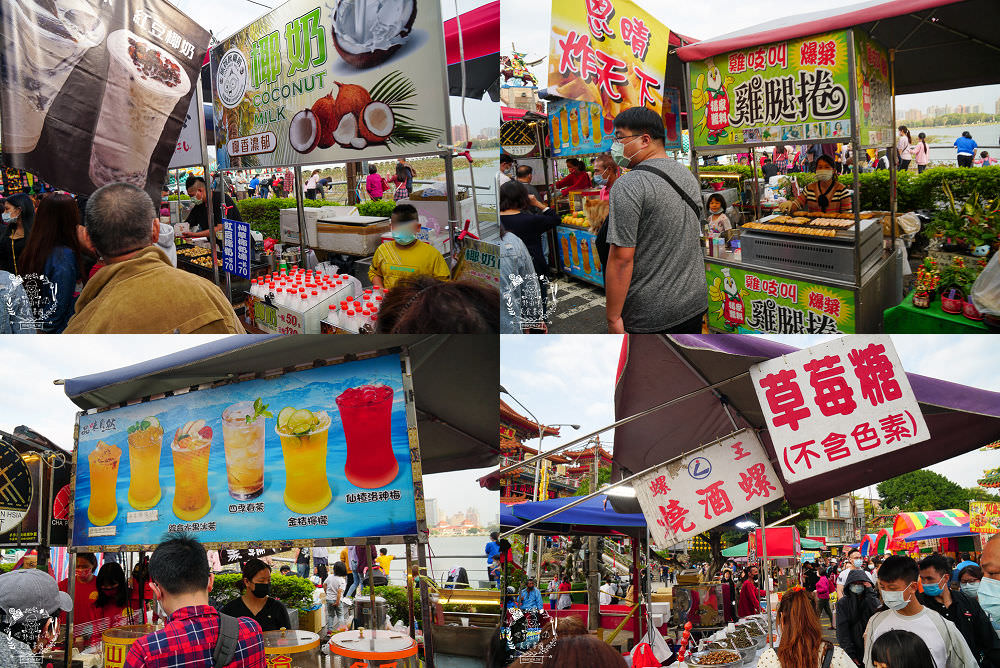 高雄[2025蓮池潭新春年街/左營萬年季美食]上百美食百貨玩樂攤位!吃喝玩樂一整天!