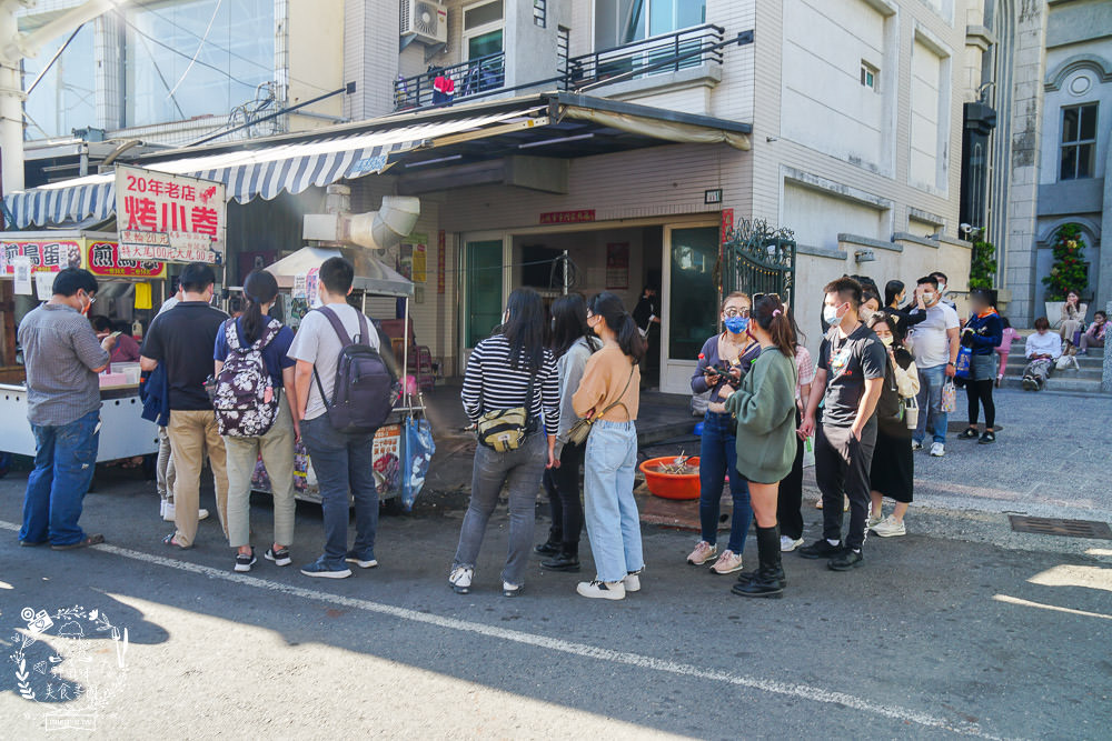 高雄旗津老街美食推薦!超人氣烤魷魚|超獨特泡菜蝦蛋|假日排隊的番薯椪|海產店多到滿出來RRRR~