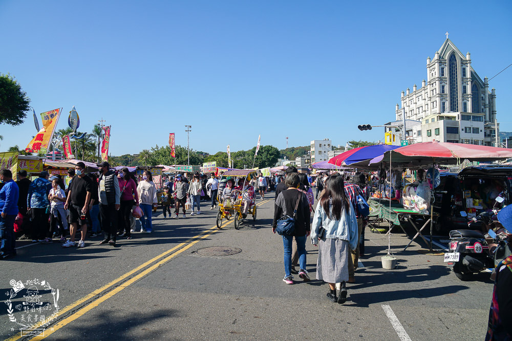 高雄旗津老街美食推薦!超人氣烤魷魚|超獨特泡菜蝦蛋|假日排隊的番薯椪|海產店多到滿出來RRRR~