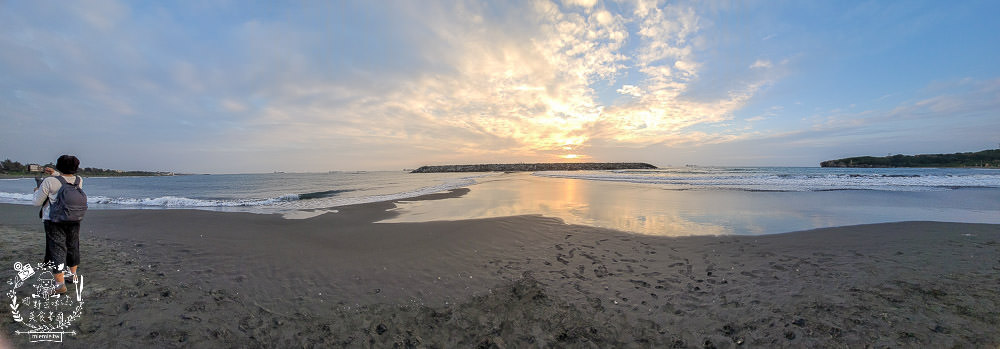 高雄[旗津道沙灘酒店]浩瀚景觀親子住宿/旗津版摩西分海導覽旅遊