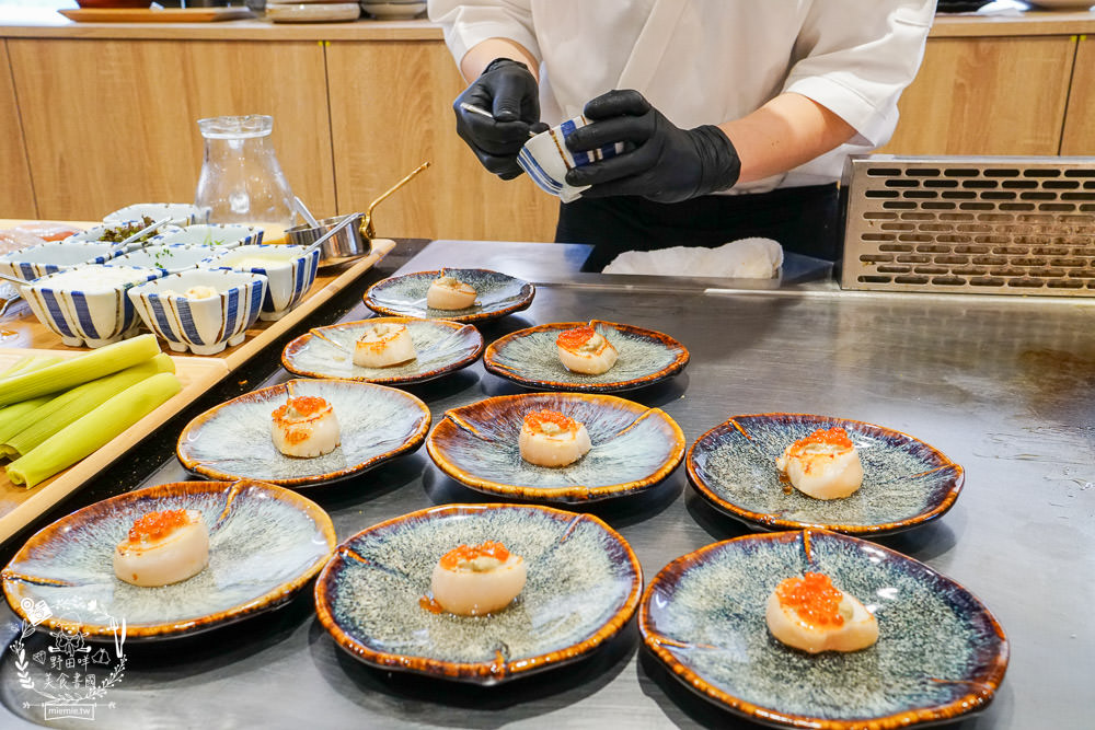 台北一位難求的無菜單鐵板燒料理明水然・樂-無菜單鐵板燒來高雄囉!高雄生日餐廳推薦!