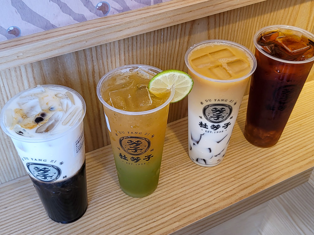 杜芳子古味茶鋪!南部首間進駐高雄瑞豐商圈!復古茶飲店好拍好喝推薦~