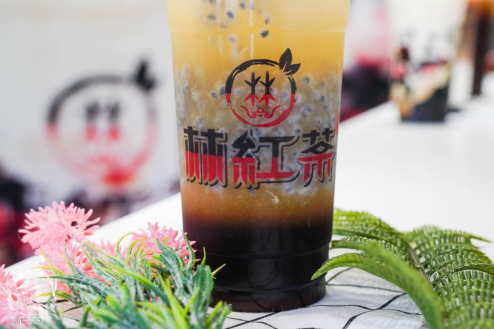 高雄[林紅茶專賣店建工店]純天然香水鮮奶茶可以喝出漸層口味?高CP值的超搞剛手炒糖喝起來很安心!