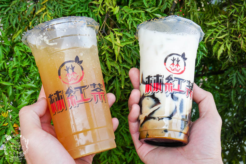 高雄[林紅茶專賣店建工店]純天然香水鮮奶茶可以喝出漸層口味?高CP值的超搞剛手炒糖喝起來很安心!