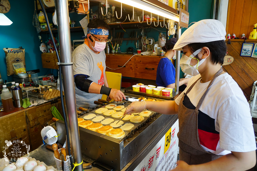 高雄梨大蛋中蛋!旗山老街超人氣必吃美食!香濃的雙重起司+紅麴酵素飼養雞蛋超銷魂!