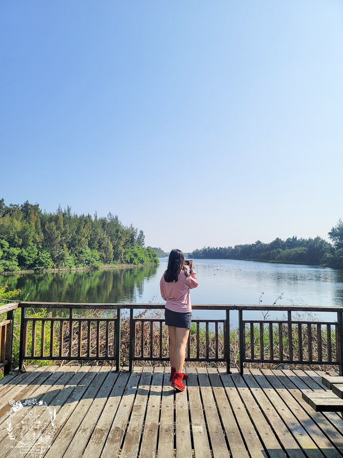 雲林景點[椬梧滯洪池]綠意盎然的樹林濕地!優美如畫的自然生態!熱門IG打卡網美景點!