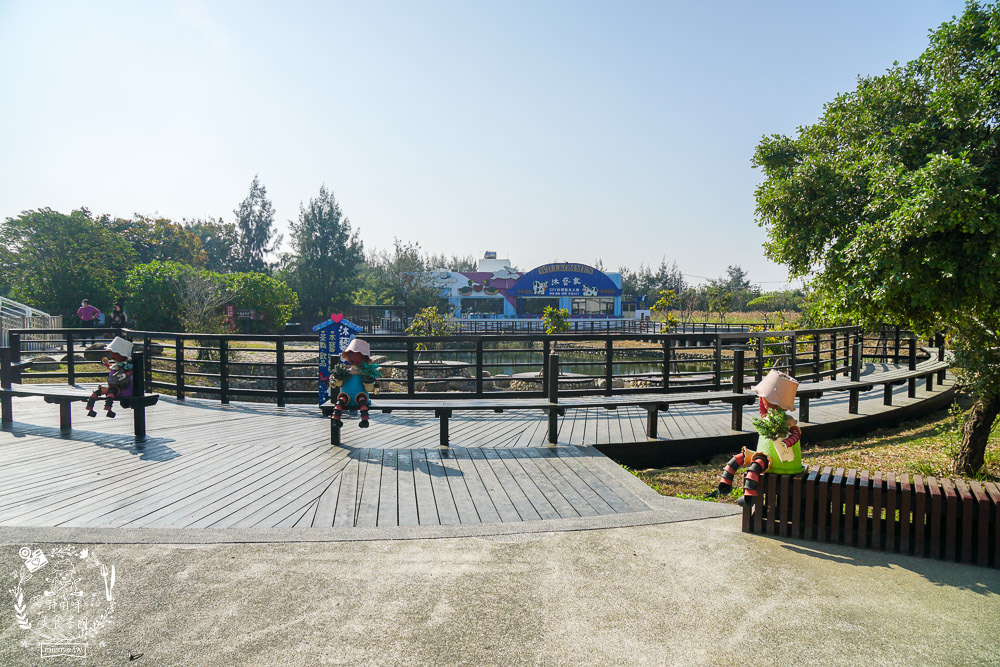 雲林口湖遊客中心|超豐盛合菜+甘苦人午餐/綠意盎然的優美景點/免費租借腳踏車