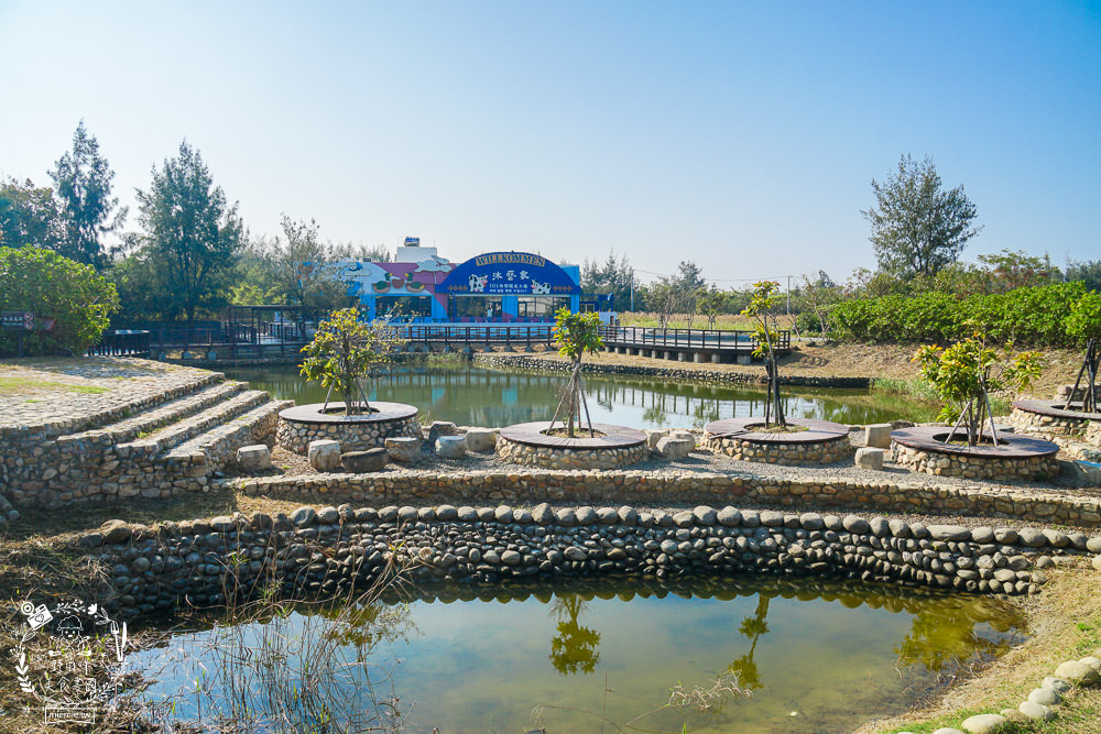 雲林口湖遊客中心|超豐盛合菜+甘苦人午餐/綠意盎然的優美景點/免費租借腳踏車
