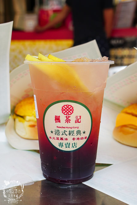 高雄[楓茶記總店冰火菠蘿油]台灣超人氣冰火菠蘿油!邪惡香濃牽絲芝心還不吃爆?